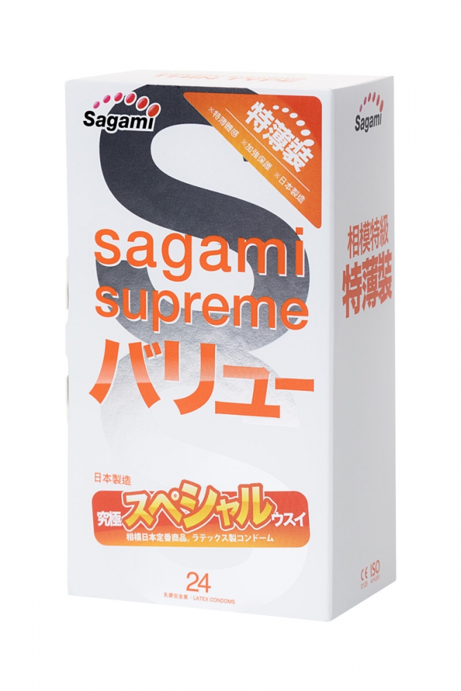 Презервативы "Sagami Xtreme 0,04" ультратонкие, 24шт 