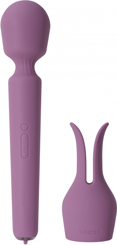 Вибромассажер с интеллектом &quot;Svakom Emma Neo 2&quot; с насадкой и подогревом + 2 приложения 